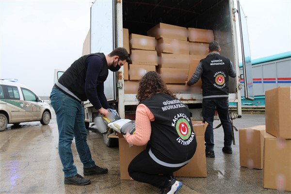 Ankara’da 2,3 ton kaçak tütün ele geçirildi