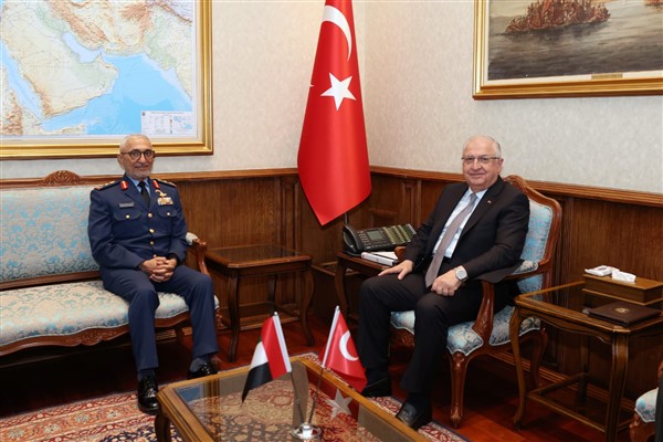 Bakan Güler, BAE Genelkurmay Başkanı Korgeneral Al Mazrouei’yi kabul etti