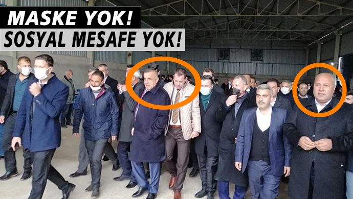 Bakan Koca bu manzaraları görmesin! Virüs vekillere ve başkana uğramıyor