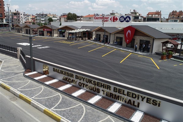 Balıkesir Büyükşehir Belediyesi, Akçay Terminali’ni yeniledi