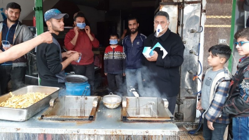 Barış Pınarında Koronavirüs Tedbirleri