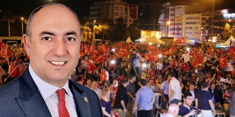  Başkan  Aksoy’dan 15 temmuz mesajı