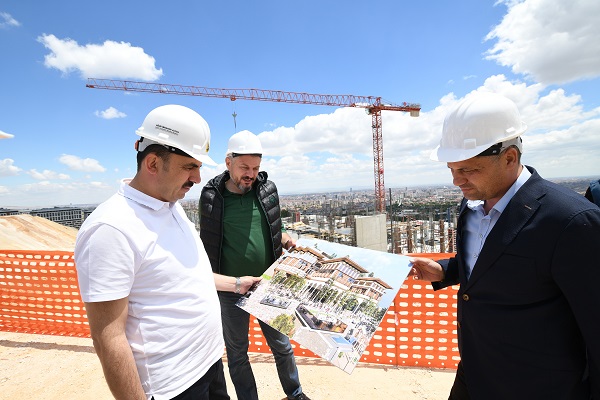 Başkan Altay, Konya Akyokuş'taki çalışmalarını inceledi