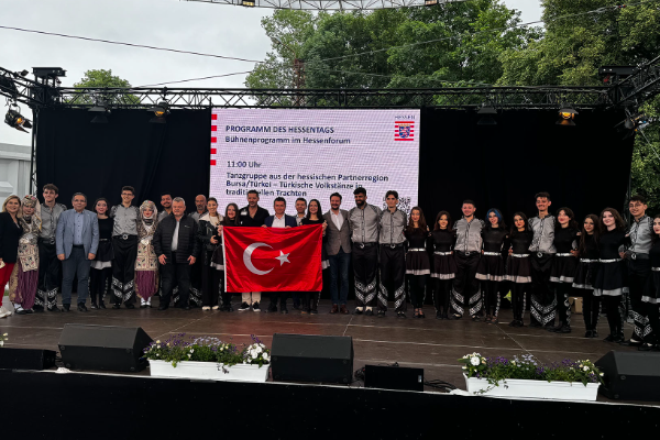 Başkan Aydın, ''Hessentag 2024 Festivali''ne katıldı