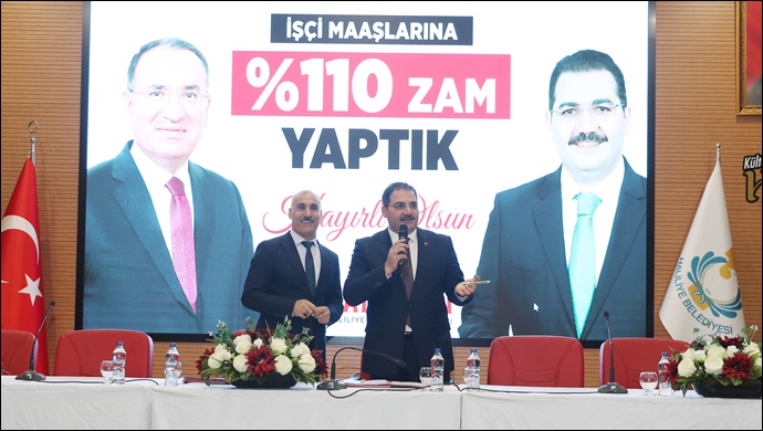 Başkan Canpolat’tan İşçilere Yüzde 110 Zam