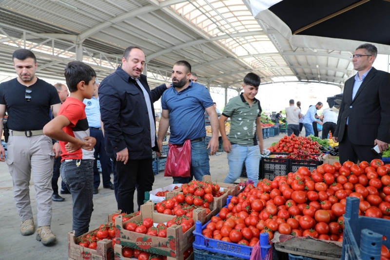 Başkan Ekinci Pazar Esnafından Erdoğan İçin Destek İstedi