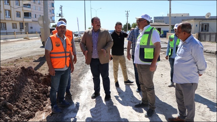 Başkan Ekinci,Söz Verdiğimiz Gibi Üst Yapı Çalışmalarına Başladık