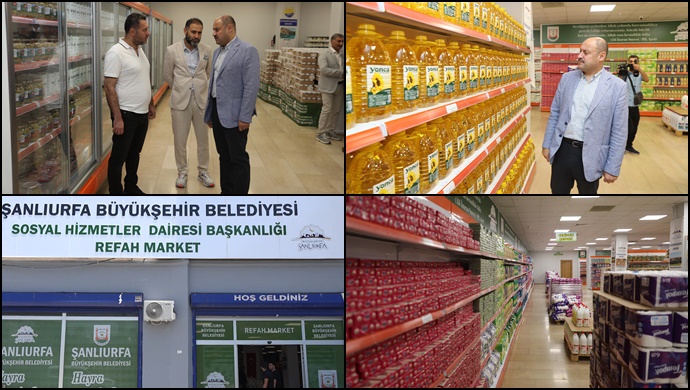  Başkan Gülpınar, “ Refah Market Şanlıurfa’mıza Hayırlı Olsun