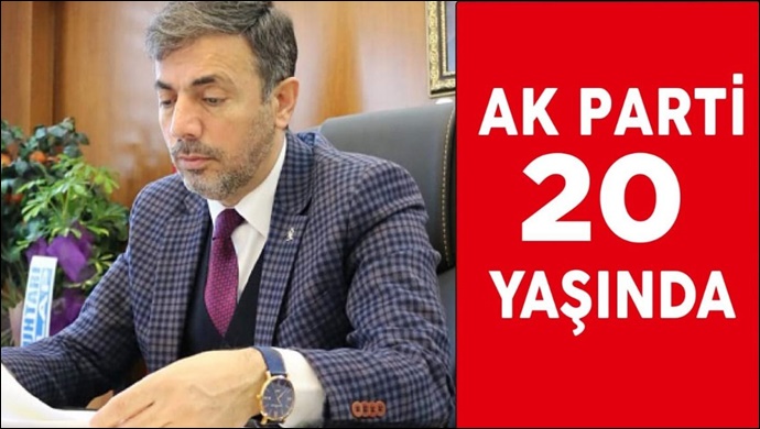 Başkan Kırıkçı'dan AK Parti’nin 20.Yıl Mesajı