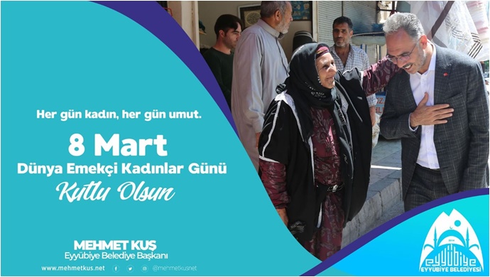 Başkan Kuş'tan Kadınlar günü mesajı