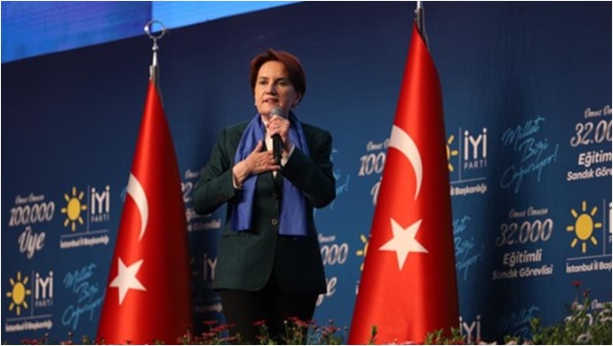 Başkan Meral Akşener: 'Omuz Omuza 100.000 Üye' programında konuştu