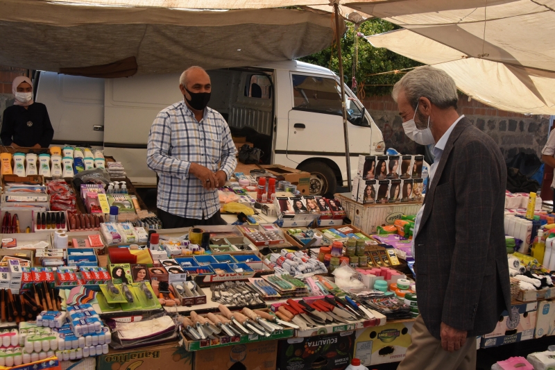 Başkan Şeyhmus Aydın’dan Korona Virüs Denetimi