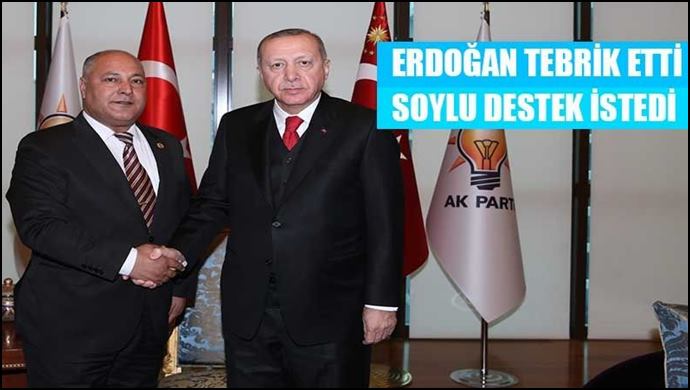 Başkan Soylu Cumhurbaşkanı Erdoğan ile görüştü