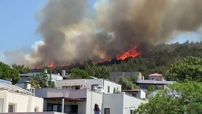 Bodrum yangınına ilişkin gözaltına alınan 3 kişi tutuklandı