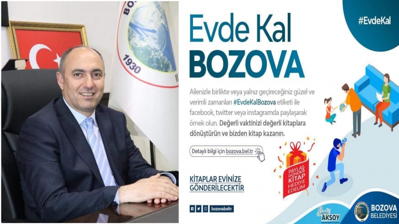 Bozova'da evinde kalanlara anlamlı hediye!