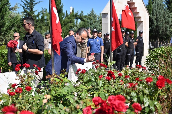 Bursa'da şehitler anıldı