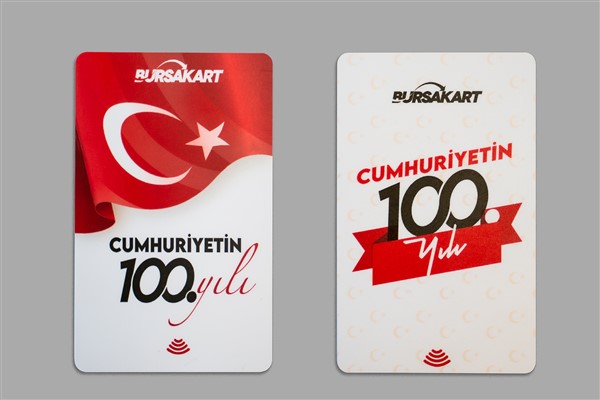 Bursakart’lar 100. Yıla özel tasarlandı