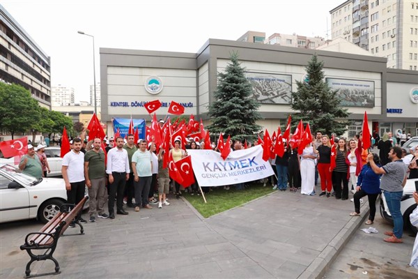 Büyükşehir KAYMEK'in gençleri, 'ecdadın huzurunda'