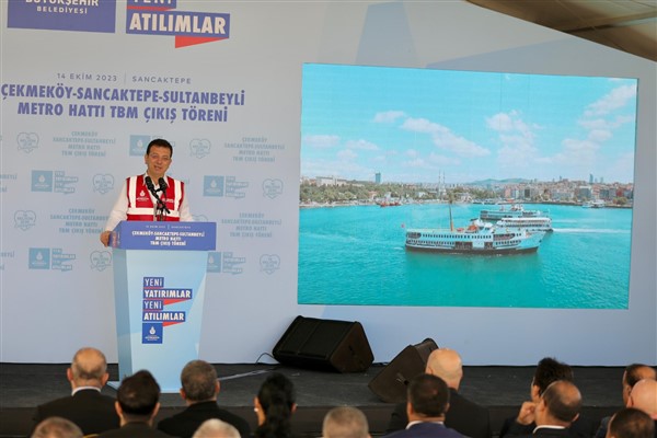 Çekmeköy, Sancaktepe, Sultanbeyli Metrosunda tünel açma işlemi tamamlandı