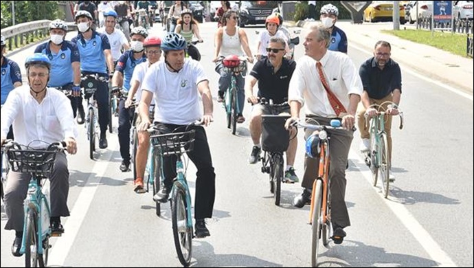 Çevreci Bir İstanbul İçin Pedal Çevirdiler