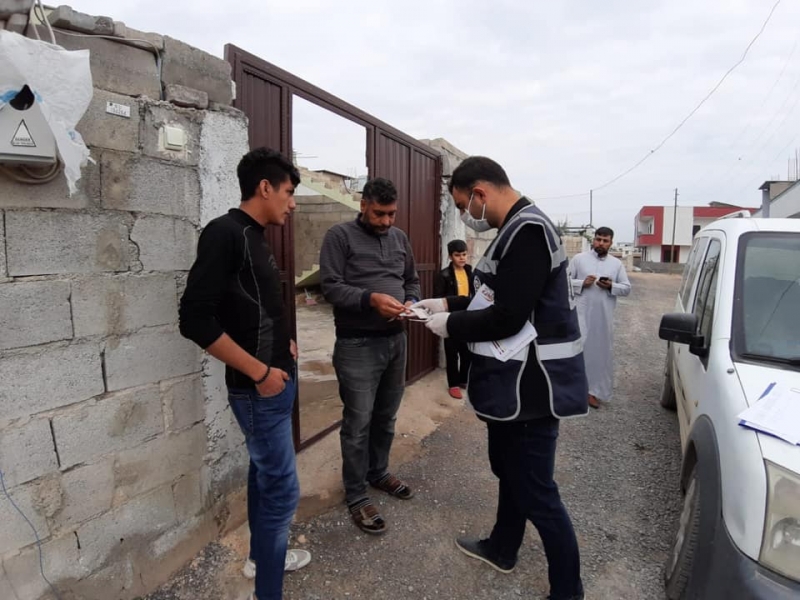 Ceylanpınar’da sosyal yardımlar evlerde ödenmeye başlandı