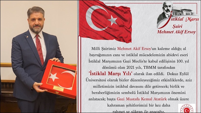 Önen’den İstiklal Marşı Yılı mesajı