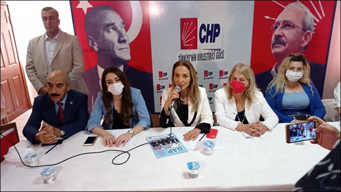 CHP Kadın Kolları Genel Başkanı Şanlıurfa'ya geldi