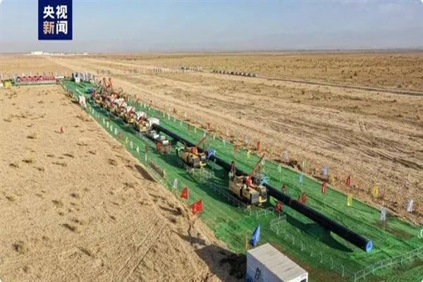 Çin, 3 bin 340 km’lik yeni bir boru hattı inşaa ediyor