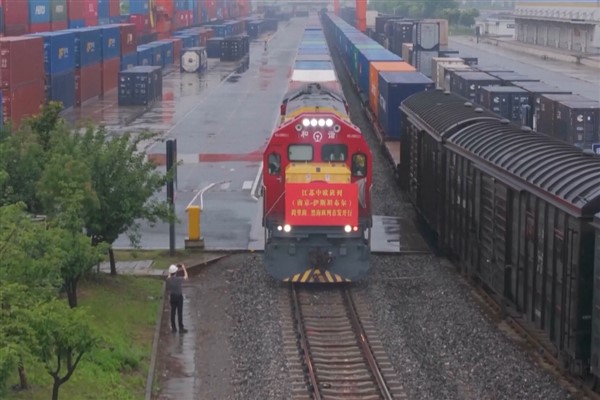 Çin-Avrupa yük treni seferleri sayısı 11 bin 403'e ulaştı