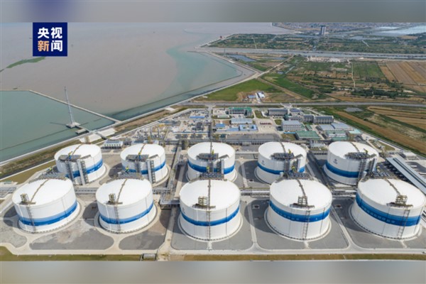 Çin’in 6 milyon tonluk LNG rezerv üssünün yapımı tamamlandı