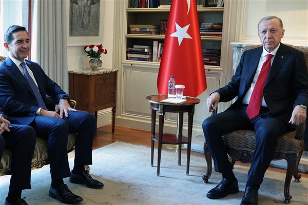 Cumhurbaşkanı Erdoğan, BBVA İcra Kurulu Başkanı Vila'yı kabul etti