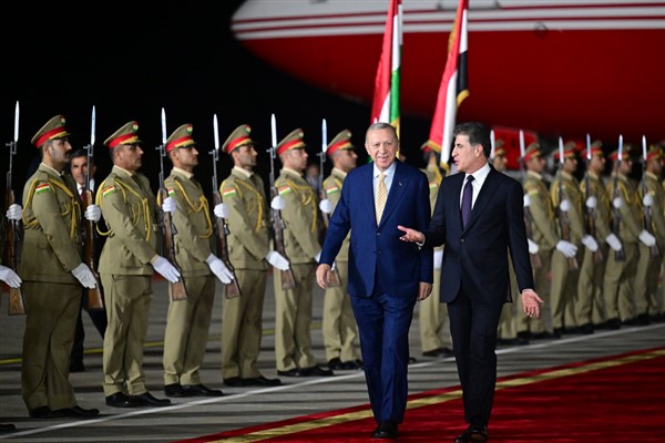 Cumhurbaşkanı Erdoğan Erbil'de