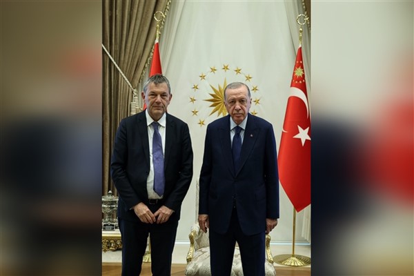 Cumhurbaşkanı Erdoğan, UNRWA Genel Komiseri Lazzarini’yi ağırladı