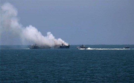 DAIŞ Çeteleri Roketle Mısırın Askeri gemisin vurdu