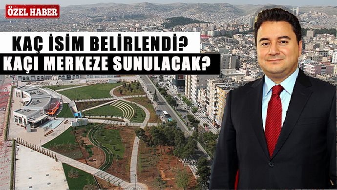 DEVA Şanlıurfa’da 9 İsim Belirledi