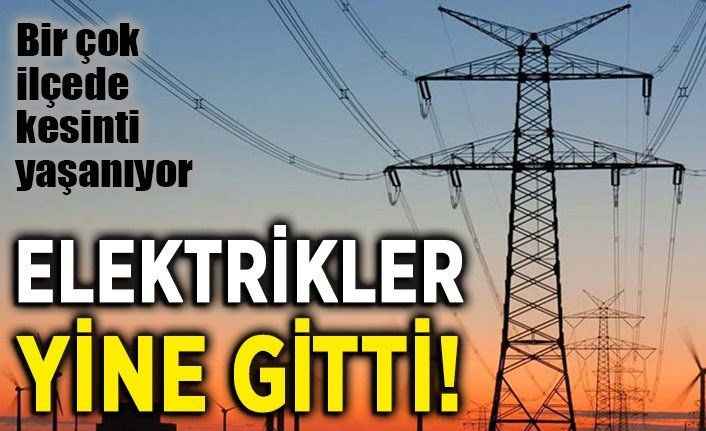 Elektrik kesintileri nedeniyle Bahçelievler esnafı mağdur 