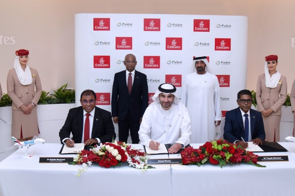 Emirates, Maldivler ile uzun yıllara dayanan ortaklığını Expo 2020'de yeniden teyit etti