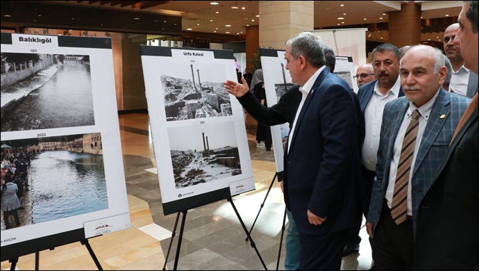 Eski Urfa – Yeni Urfa Temalı Fotoğraf Sergisi’nin açılışı yapıldı-(VİDEO)