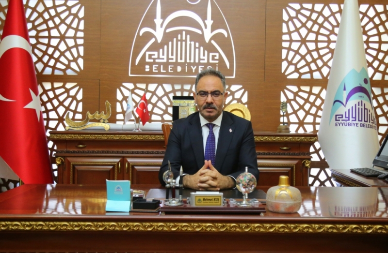 Eyyübiye Belediye Başkanı Mehmet Kuş’tan yeni yıl mesajı 