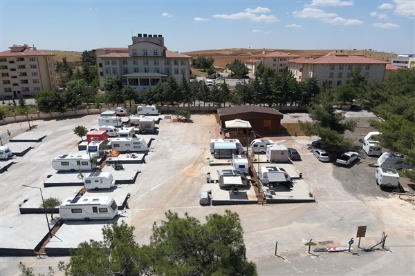 Gaziantep Büyükşehir’in yeni karavan parkı tamamlandı