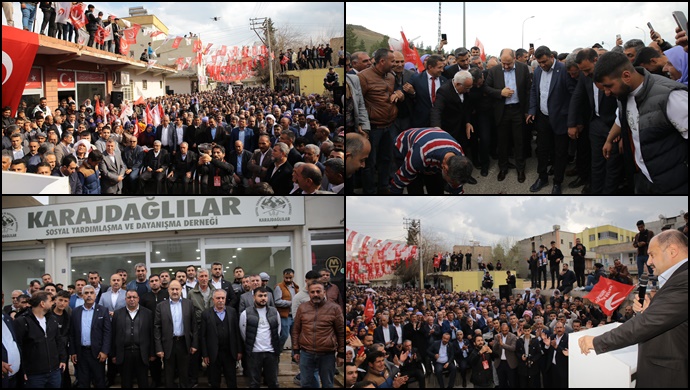 Gülpınar,Ceylanpınar’da yoğun ilgiyle karşılandı