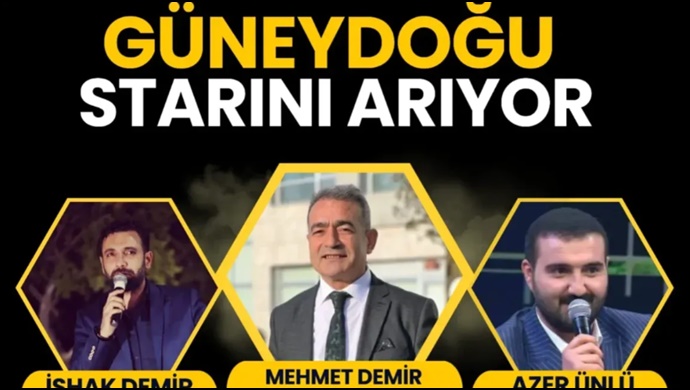 Güneydoğu Starını Arıyor Yarışması 1 Ekim'de Yeniden Başlıyor