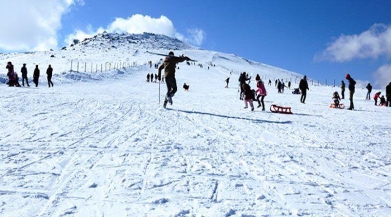 Güneydoğu'nun Uludağ'ı Karacadağ'da Kar Yağışı Etkili Oluyor