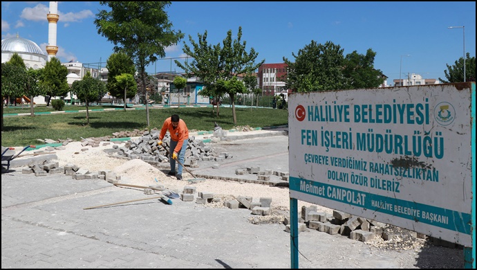 Haliliye Belediyesi İle 5 Mahallede Hummalı Üstyapı Çalışması