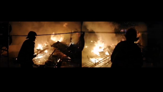 Haliliye'de Çatı Katında Çıkan Yangın Kısa Sürede Söndürüldü