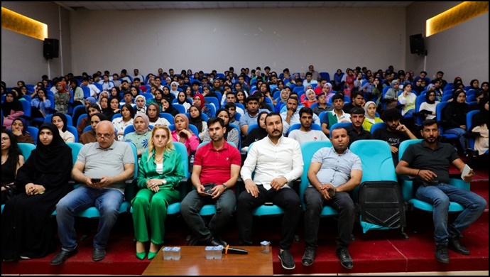 Harran Belediyesi Sınav Öncesi Bonus Hocayı Öğrencilerle Buluşturdu-(VİDEO)