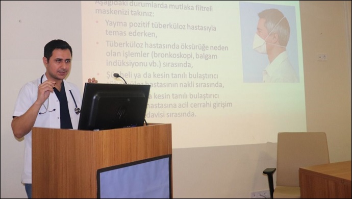 Harran üniversitesi 'nde “Verem Eğitimi ve Farkındalık Haftası” semineri