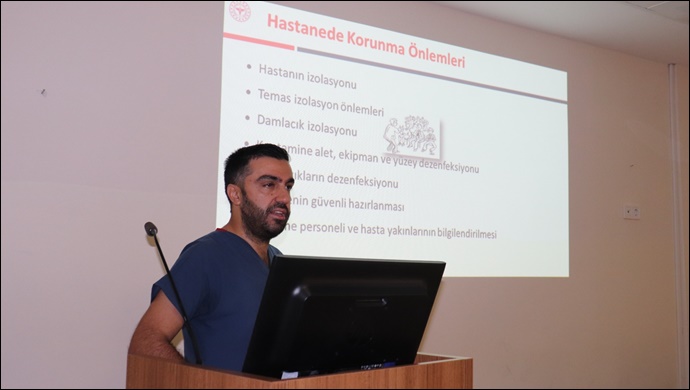 Harran Üniversitesi Personeliine KKKA hakkında bilgilendirme semineri
