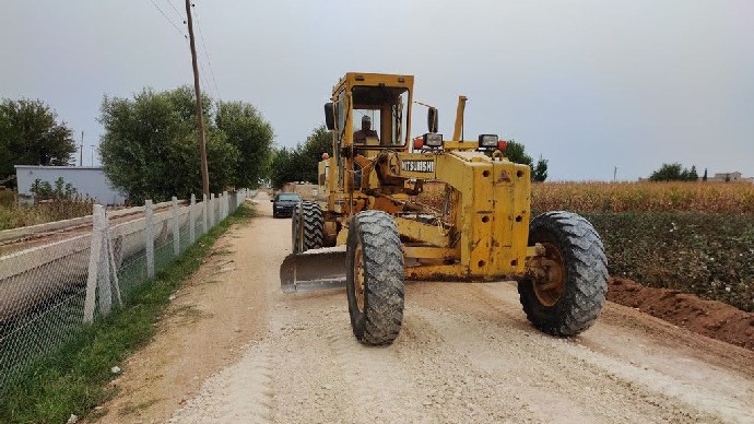 Harran'da kırsal mahalle yolları asfaltlanıyor