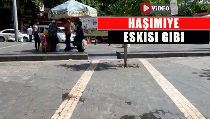 Haşimiye Meydanı’ndaki O Bariyerler Kaldırıldı!